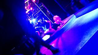 blonde stripper teases huge tits at ed's bar on titty tuesday 🔥💃