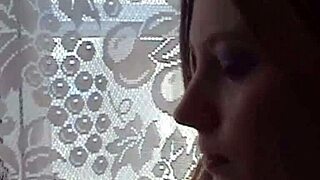 katrina fingers her slick folds in the kitchen