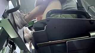 i squirt so extreme in the gym it's insane