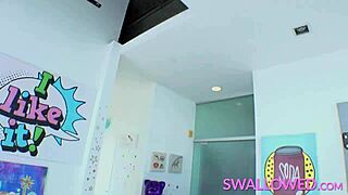 aria valencia and tiana showcase their deep oral techniques