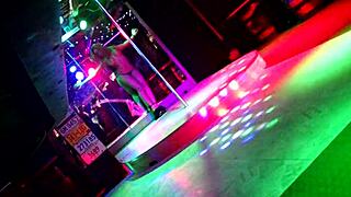 blonde stripper teases huge tits at ed's bar on titty tuesday 🔥💃