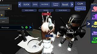 imagine cheating on bf with monster bbc right in roblox condo!