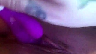 Raw toy play makes wet pussy cum hard repeatedly