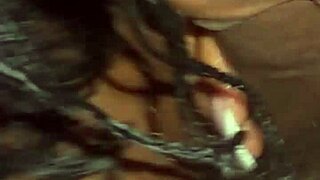 Emotional curvy Dominican shakes plump ass wildly