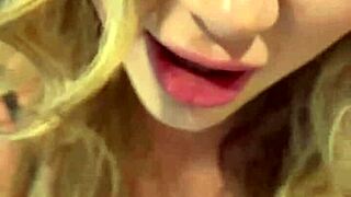 Taylor Sistrunk's pretty wet pussy rides huge cock cowgirl, tits bouncing wild... damn!