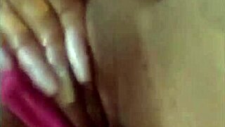 Latina bombshell pounds huge dildo in steamy solo.