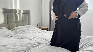 Arab milf big tits horny JOI craves rough sex now