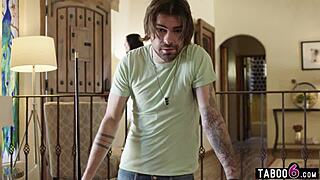 aussie holly day tempts american stud into steamy doctor roleplay fun