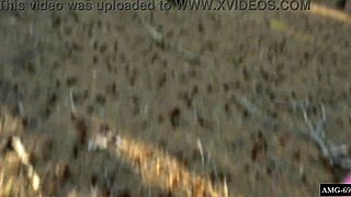 Whispered temptations: mouth fucked deep in forest, pov creampie finish.