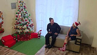 i couldnt resist fucking this hot milf on christmas shes so perverted