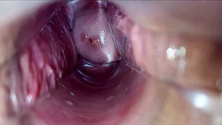 pulsating orgasm throbs deep inside tight vagina walls
