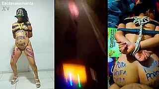 Samanta the Bound Slut Feels Deep Humiliation in Intense BDSM Fucking