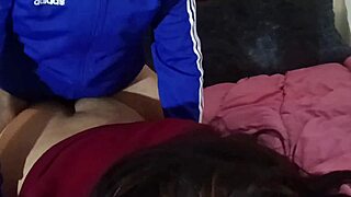 i found this lost video of cute mexican college girl with tight ass riding older guy's cock after class