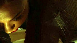 voyeur madame spies on bound slave fingering tight pussy to orgasm