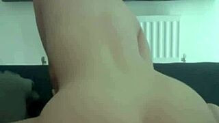 slutty british girlfriend's horny webcam toy masturbation frenzy