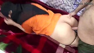 WOW DESI BIG TITS MILF FUCKED HARD BY FRIEND!