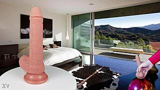 fukena's quarterback realistic dual density silicone dildo