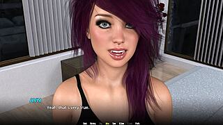 3d hentai girl cheats with massive cum slut creampie action