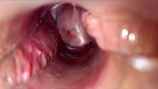 pulsating orgasm throbs deep inside tight vagina walls