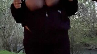 outdoor milf moans loud on monster cock in public quickie pt4