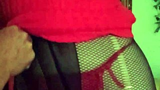 Intense Mature Pussy Pounding Creampie While Partner Works