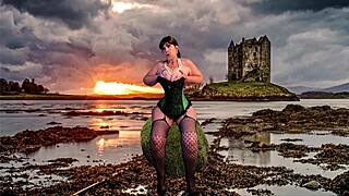 Homemade BBW Granny Cougar Gets Missionary Creampie Orgasm