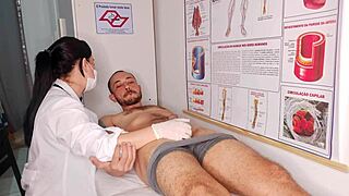 nurse sees my huge erection... gonna bang her juicy pussy now!