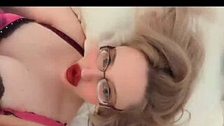 Russian mistress goddess commands with glasses fetish control.