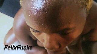 Naughty big ass amateur begs for intense doggystyle pounding!