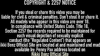 Romi Rain Showcases Her Massive Tits and Pussy in Steamy Lesbian Action