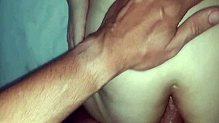 Filling her mouth, pussy, and ass with hot cum while pounding all three slutty holes!