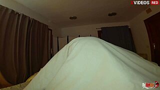 Milf sucks cock deep then gets fucked unaware