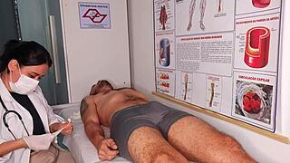 nurse sees my huge erection... gonna bang her juicy pussy now!