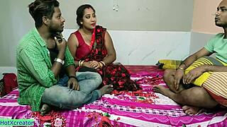 sharin my desi randi wife wit ex husban in threesome