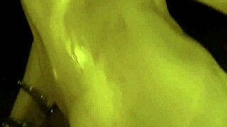 Lay the seductive brunette down by the roaring fire now!