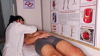 nurse sees my huge erection... gonna bang her juicy pussy now!