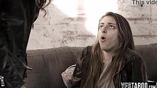 petite bisexual babe licks hairy pussy in 69 tribbing cunilingus