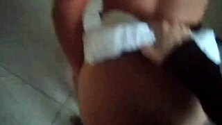 Petite Latina Couple's Outdoor Creampie in Abandoned Street Spot