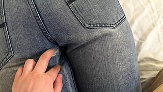 ripping clothes for wild pussy pounding ends with deep cum swallow thrill