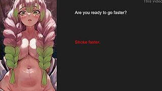 Mitsuri's Demon Slayer Hentai Femdom Joi Nipple Cbt Torment!