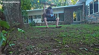 she swings back, exotic milf rides bbc cowgirl with big ass moans