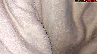 brunette amateur fingers wet shaved pussy then begs for rough pounding