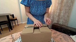 ex boyfriend's real dick arrives in a surprise box of forgotten things