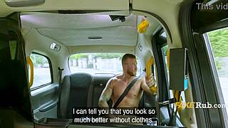 british hunk fucks european milf hard in taxi for cash