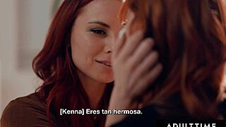 aidra fox seduces kenna james into scissoring clit licking bliss