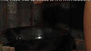 lesbian femdom madame teases natural tits dominating slaves