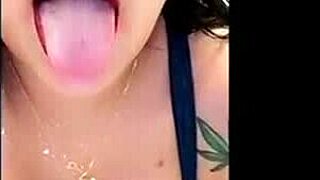 pregnant spanish housewife flashes her curves homemade