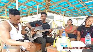 beach fun explodes into savage ass pounding back home!