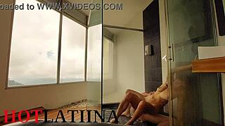 boyfriend's friend fucked me hard in the shower