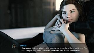 Getting cozy with busty redhead hentai babe in void 25